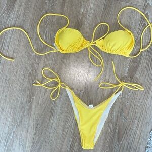 Yellow Bikini